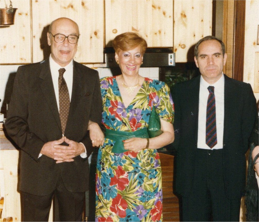 Con il M� Mario Battaini